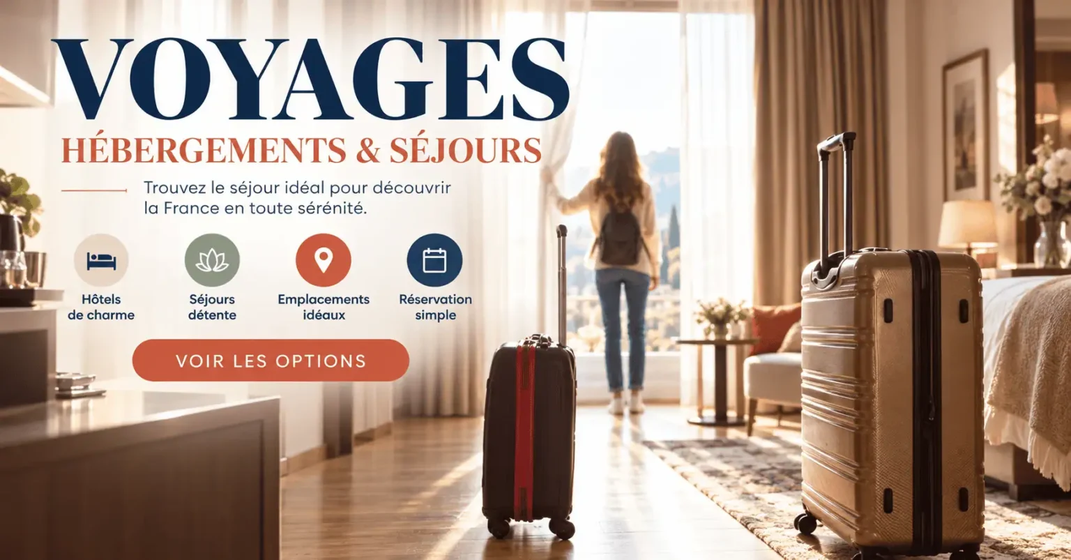 Hébergements par destination