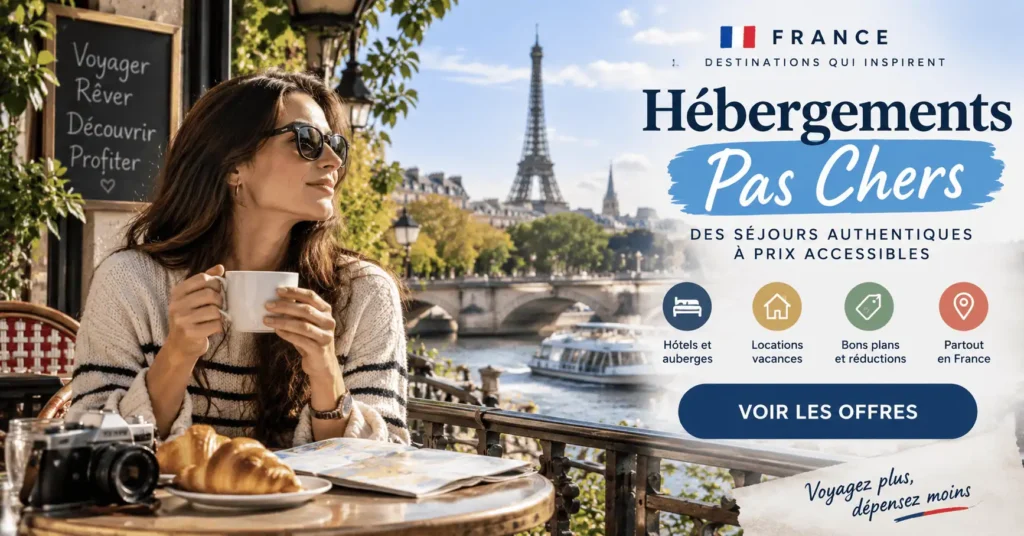 Hébergements pas chers