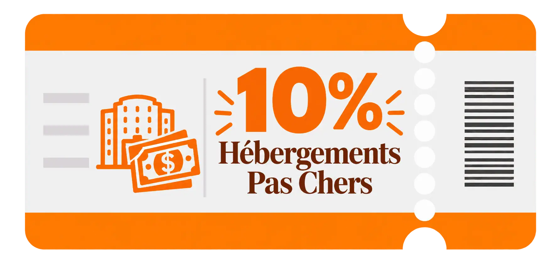 10% Hébergements Pas Chers