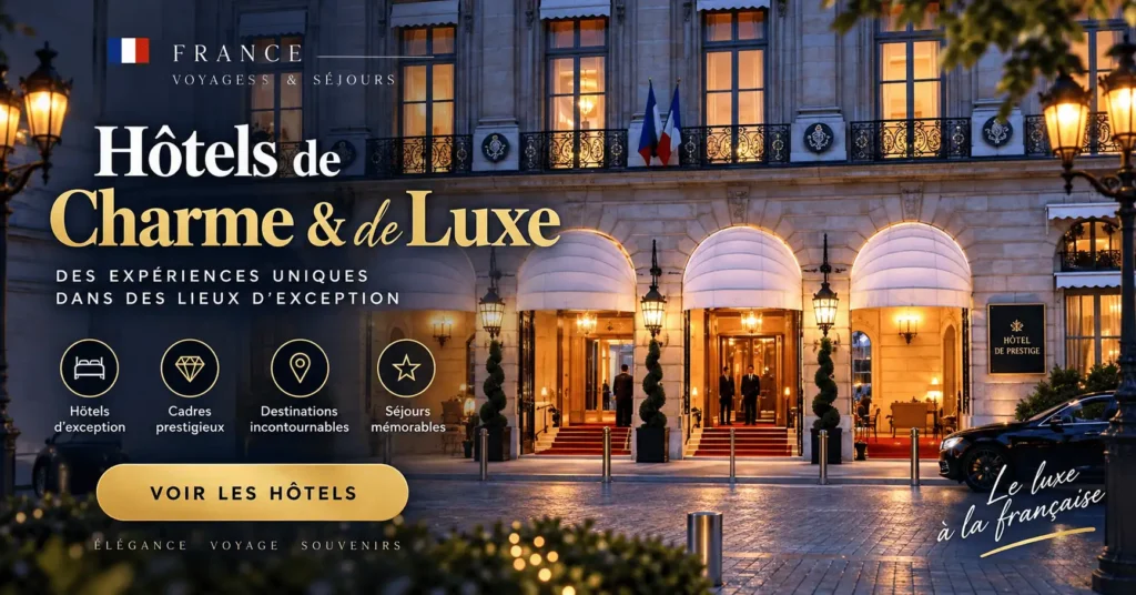 Hôtels de charme et de luxe